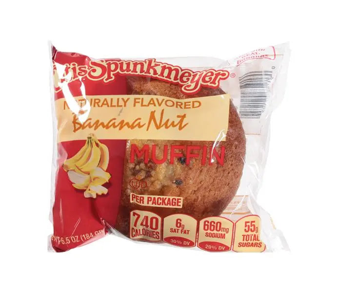 Otis Spunkmeyer Banana Nut Muffins, 4 oz.