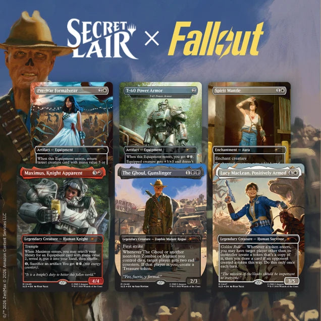 MTG Secret Lair: Fallout Vault 33
