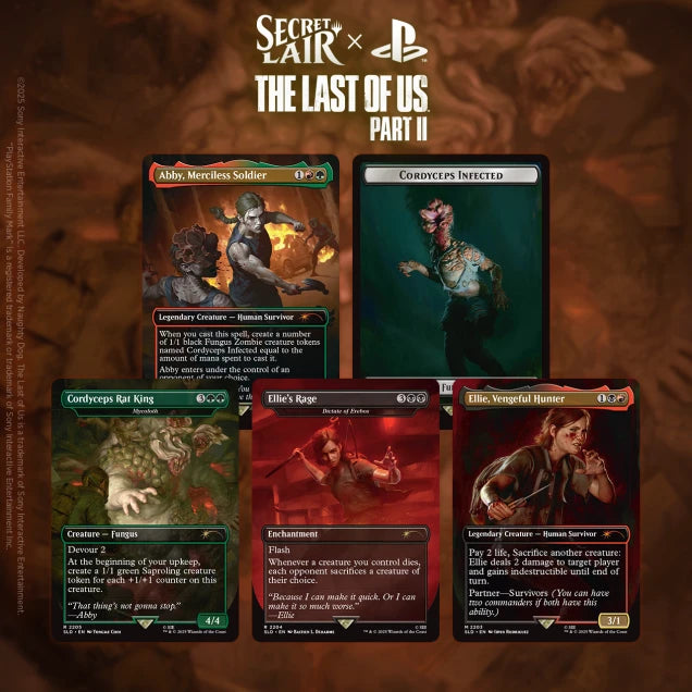 MTG Secret Lair: The Last of Us II