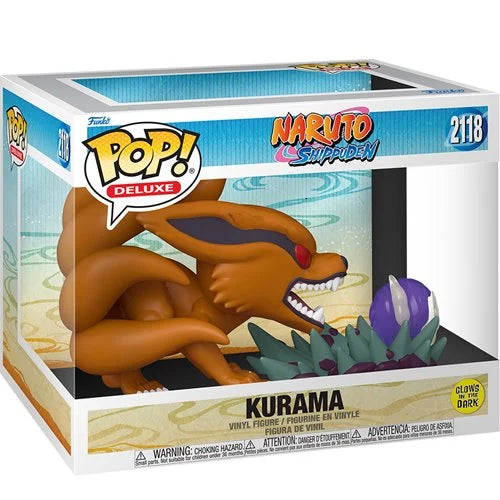 Pop Deluxe Naruto Shippuden Kurama Glow In The Dark