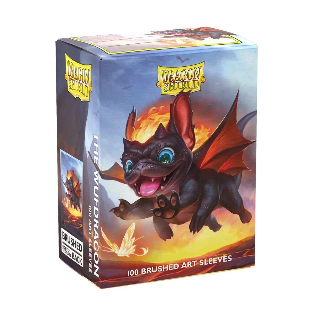 Dragon Shield Sleeves: Standard Brushed Art Spirit Dragon - The Wufdrake 100CT