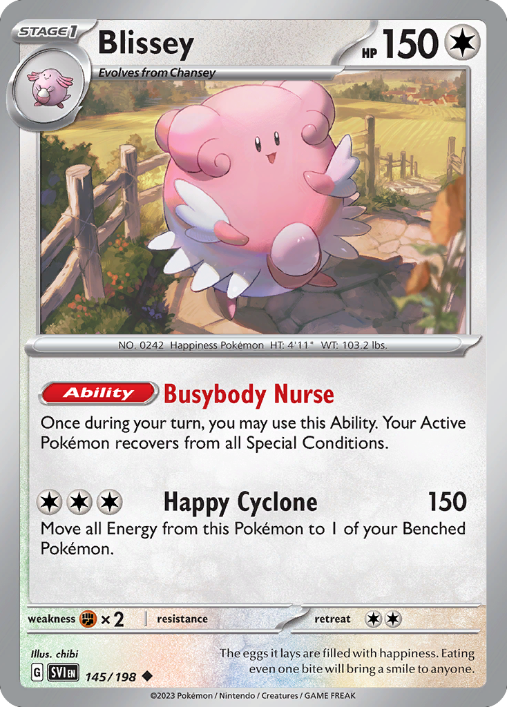 Blissey - 145/198 - Reverse Holofoil Blissey - 145/198 - Reverse Holofoil