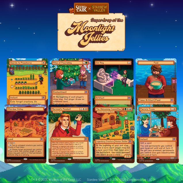MTG Secret Lair: Stardew Valley