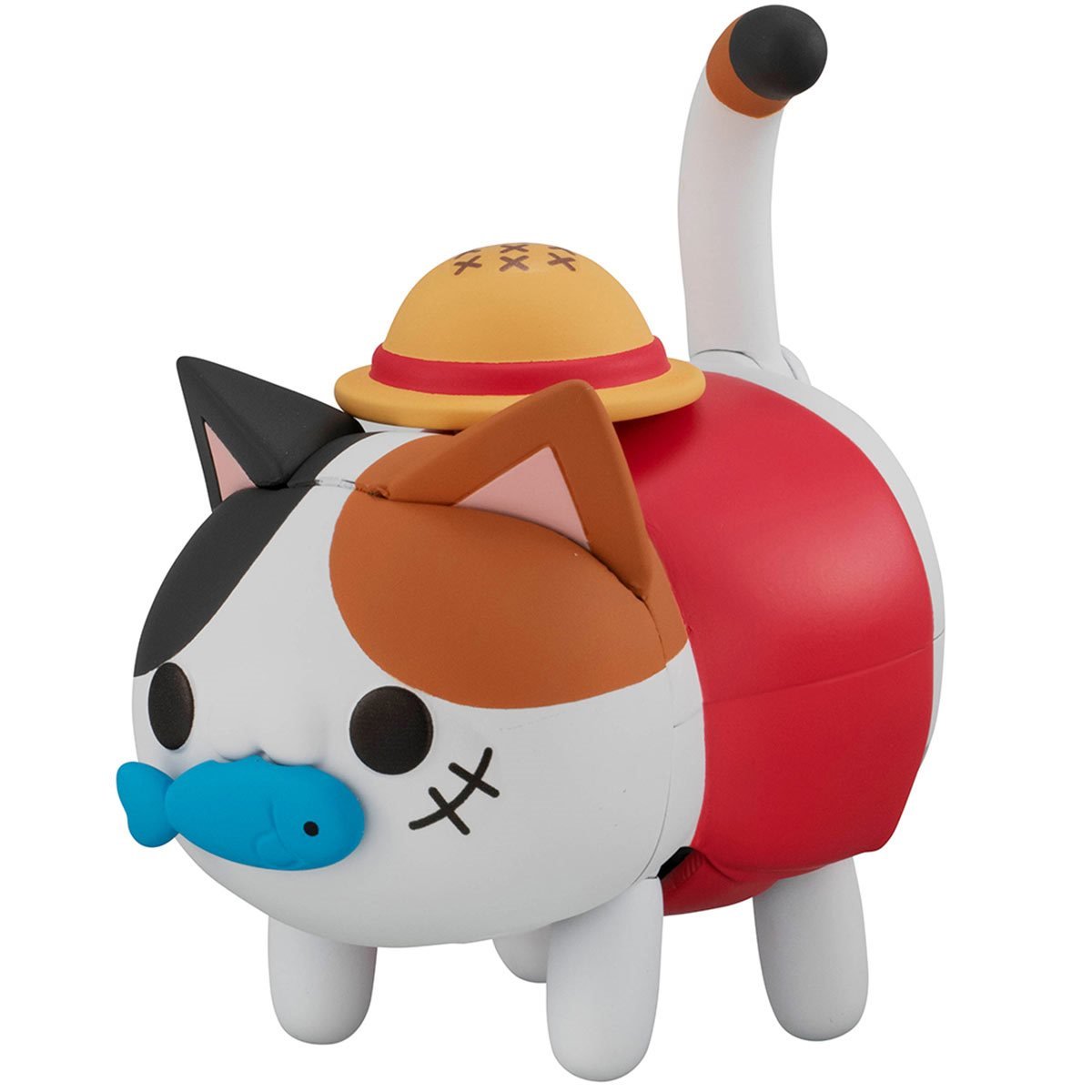 One Piece Tokotoko NyanPieceNyan! Monkey D.Luffy Mega Cat Project Walking Figure