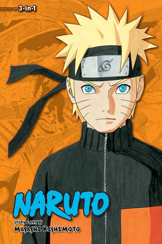 Naruto 3 in 1 TPB Volume 15