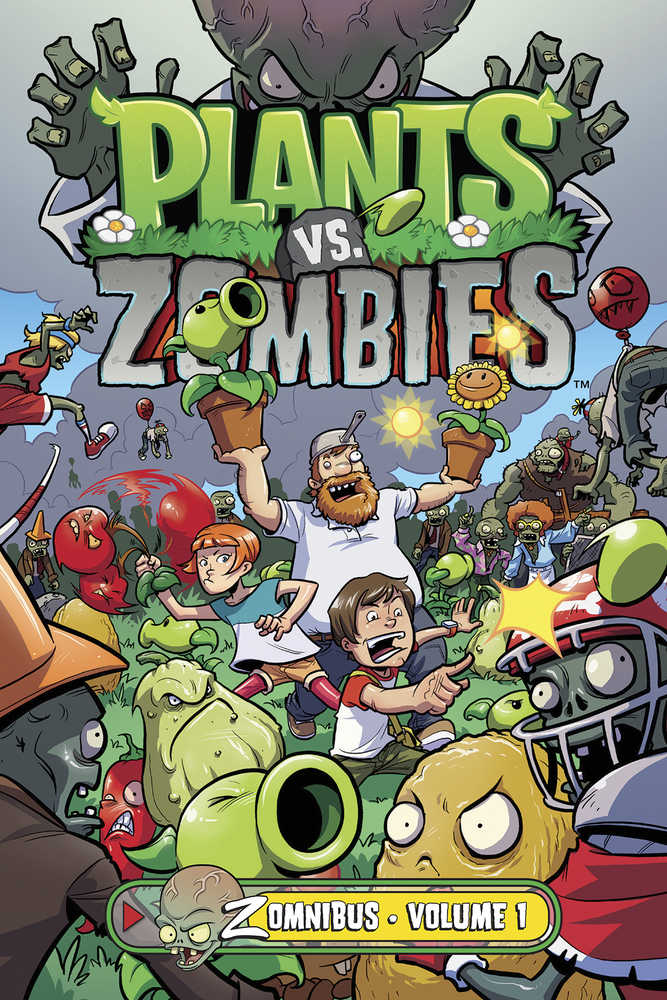 Plants vs Zombies Zomnibus Hardcover Volume 01