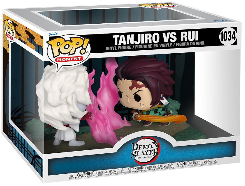 Funko Pop! Moment: Demon Slayer - Tanjiro vs. Rui #1034