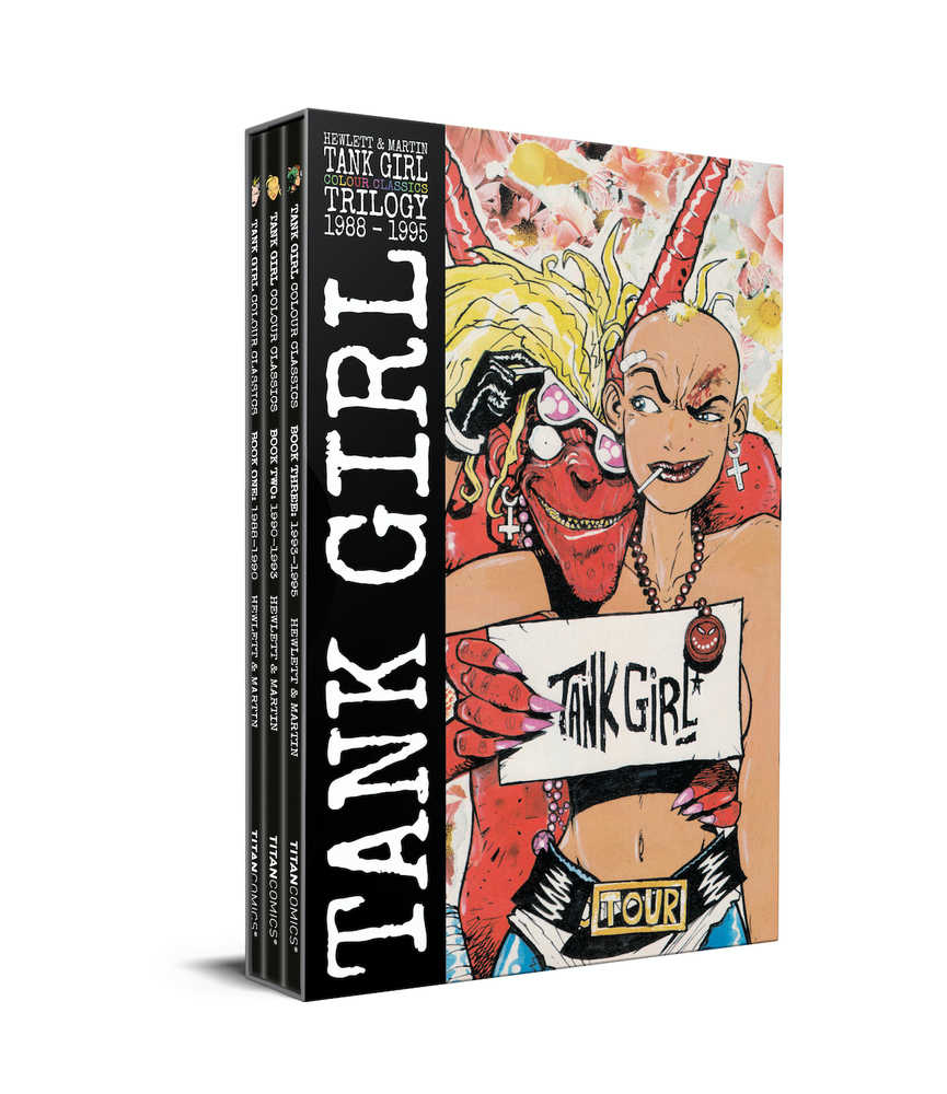 Tank Girl: Colour Classics Trilogy (1988 - 1995) Hardcover slipcase set (Mature)