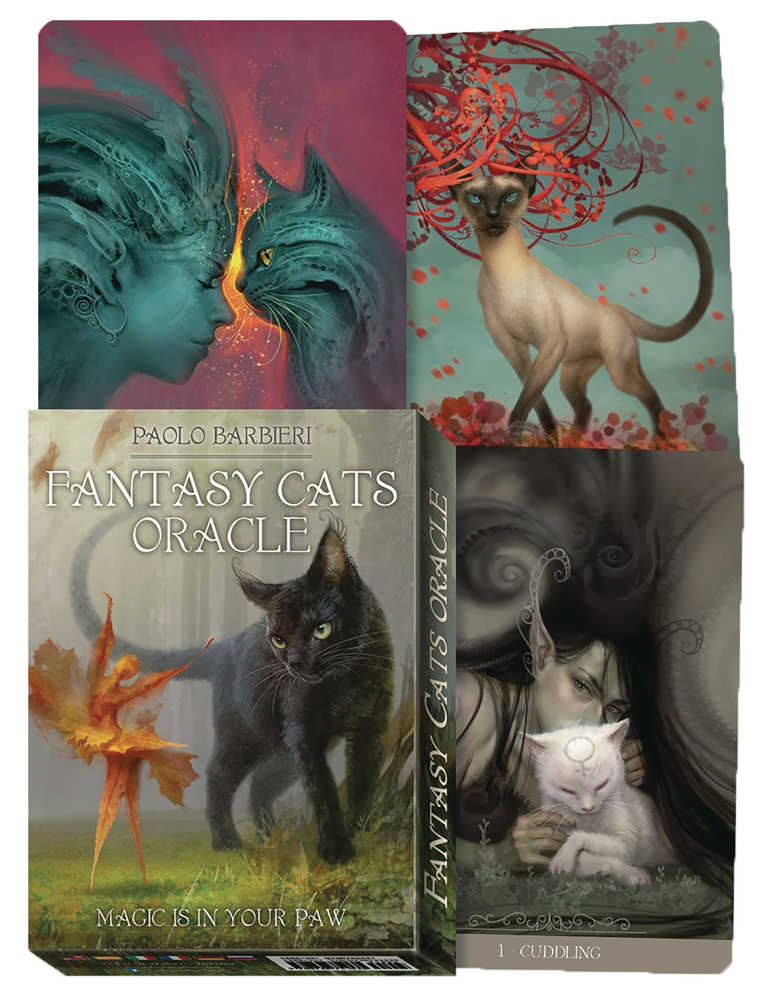 Barbieri Fantasy Cats Oracle Deck