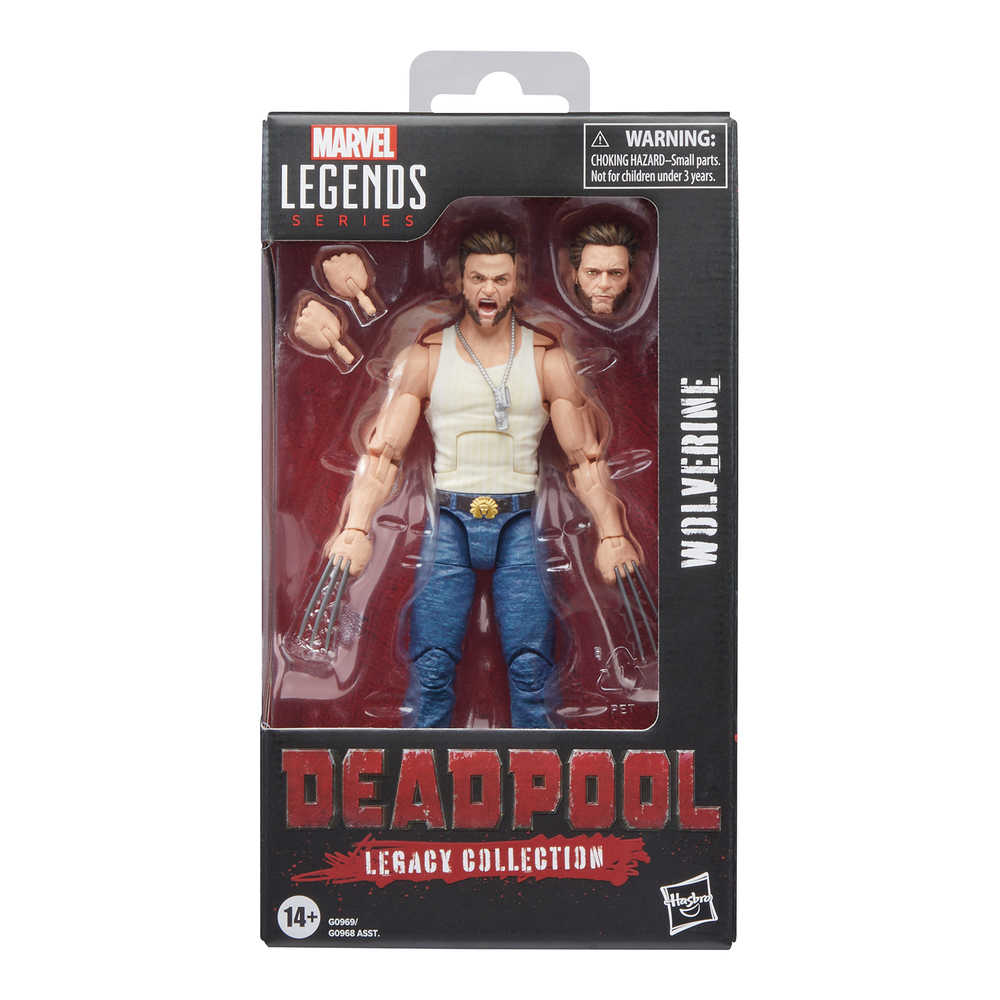 Marvel Legends Deadpool Legacy Collector's 6in Wolverine Action Figure (
