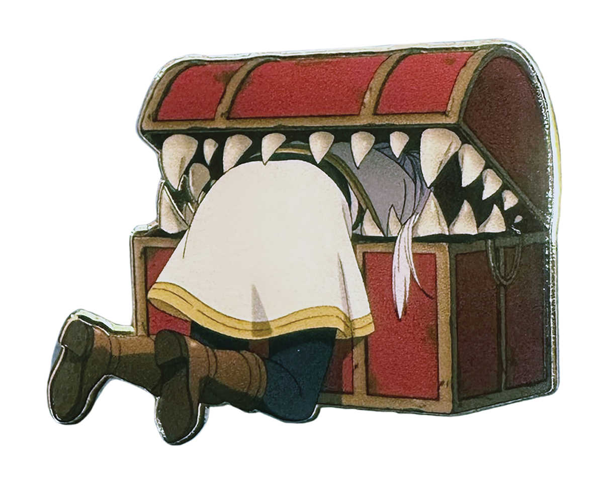 Frieren Beyond Journeys End Mimic Eating Frieren Pin (