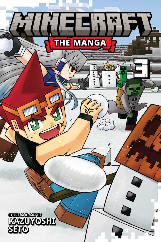 Minecraft The Manga Graphic Novel Volume 03