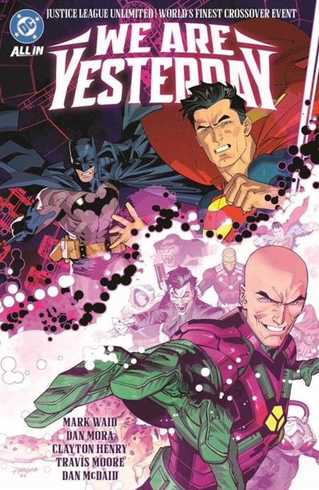 Justice League Unlimited Worlds Finest We Are Yesterday Hardcover