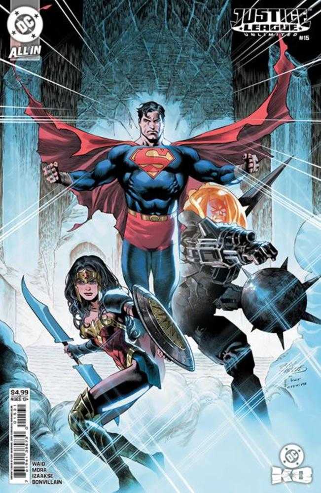Justice League Unlimited #15 Cover C Eddy Barrows & Eber Ferreira Card Stock Variant (DC K.O.)