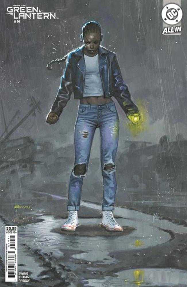 Absolute Green Lantern #14 Cover D Fabrizio De Tommaso Card Stock Variant