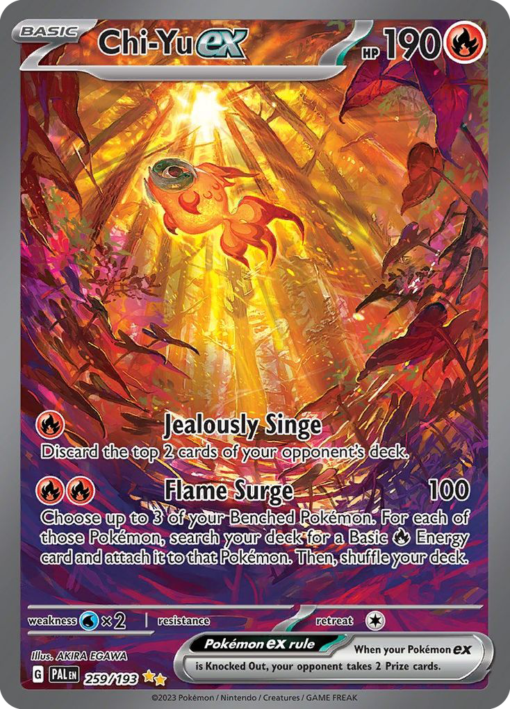 pokemon cards phoenix Chi-Yu ex