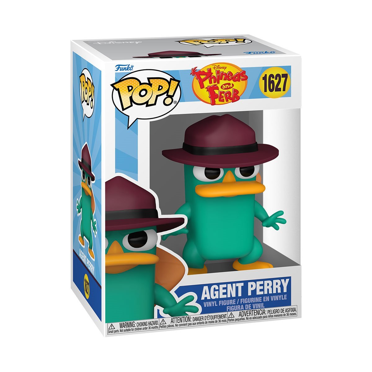 Pop Disney Phineas And Ferb Agent Perry Figure