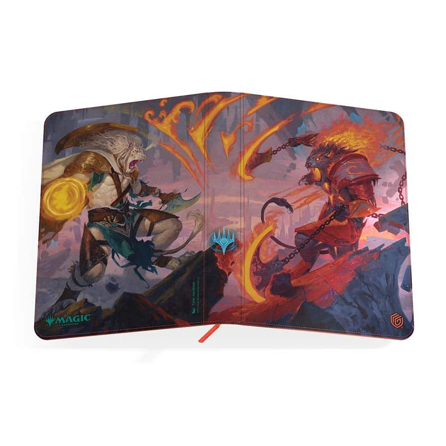 Binder: 9-Pocket: ZipFolio: Magic the Gathering: Reality Fracture: Ajani Resolute And Ajani Unrelenting