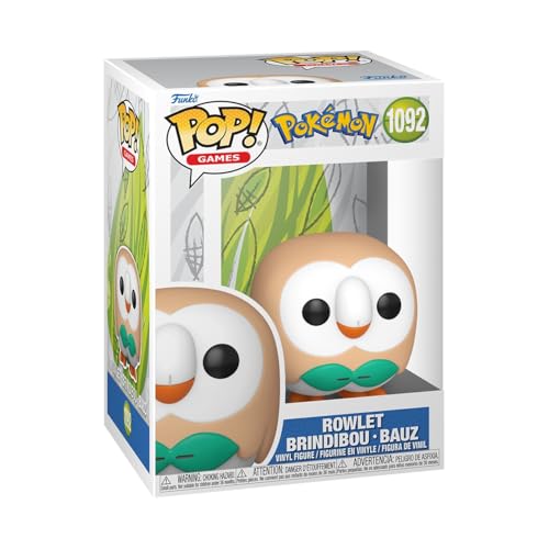 Pop Games Pokemon Rowlet Figure