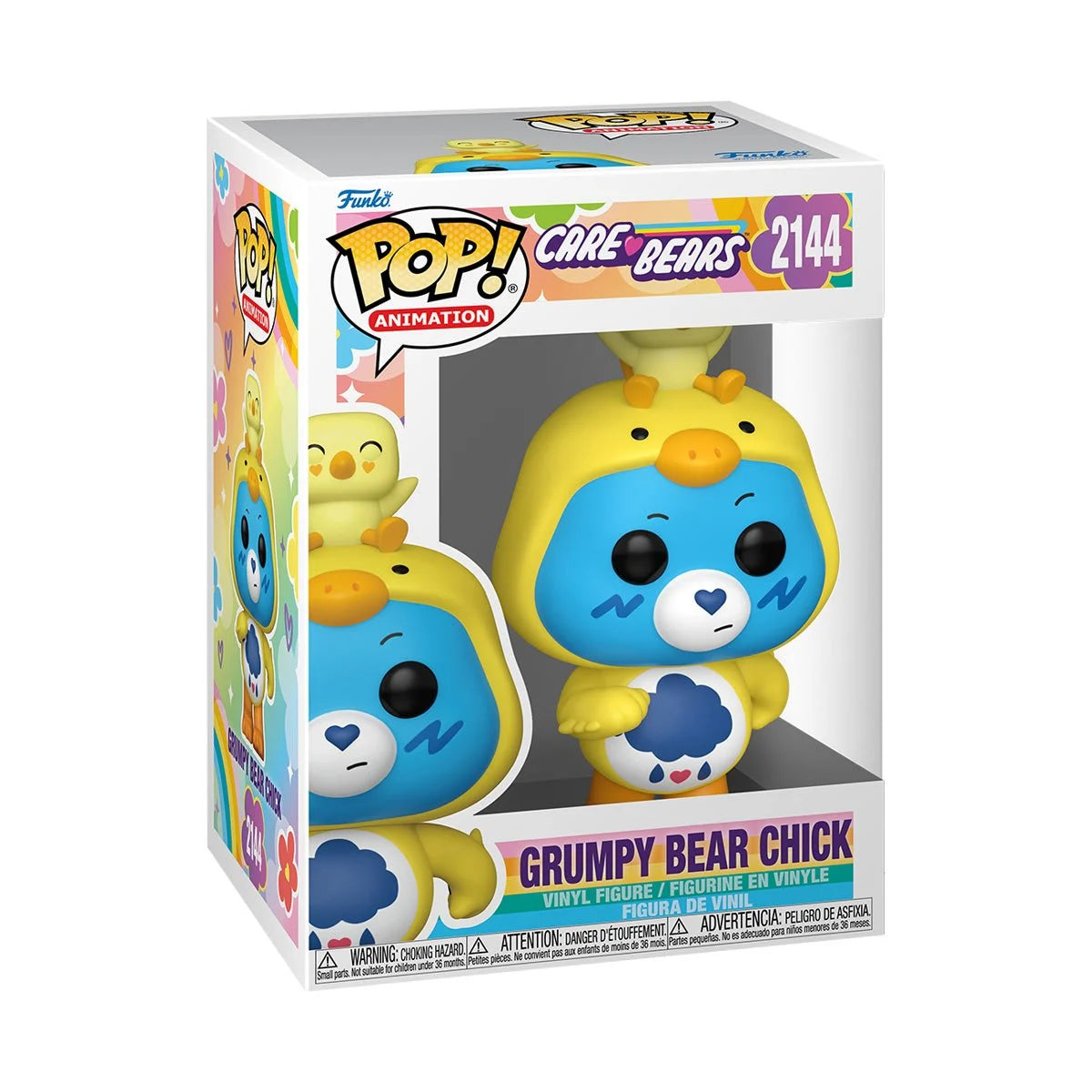 Pop Animation Care Bears Spring Grumpy Chick Figure