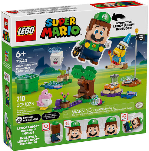 Super Mario Adventures with Interactive LEGO Luigi