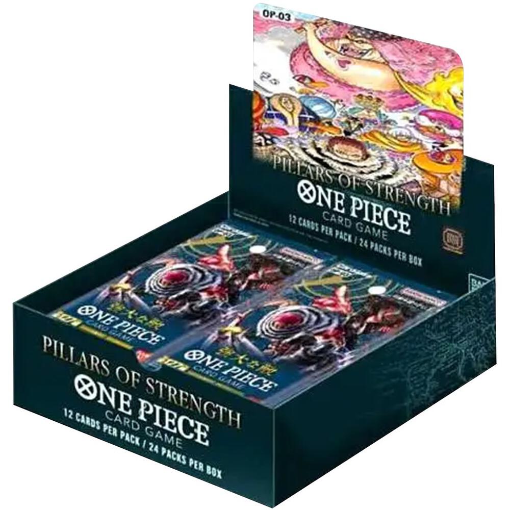One Piece TCG Pillars of Strength Booster Box (OP03)