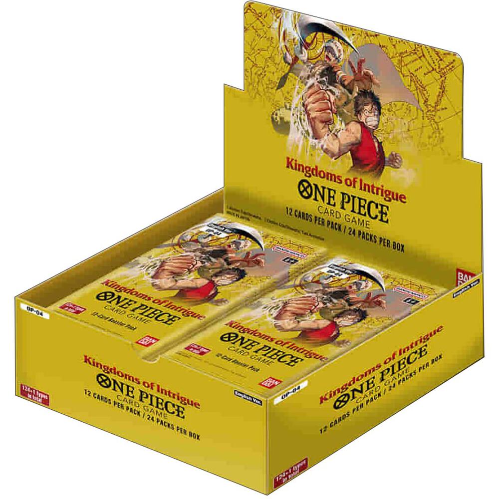 One Piece TCG Kingdoms of Intrigue Booster Box (OP04)