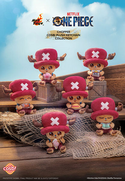 Hot Toys ZAKKA Cosbi – Chopper Plush Keychain Blind Box (One Piece Netflix Series)