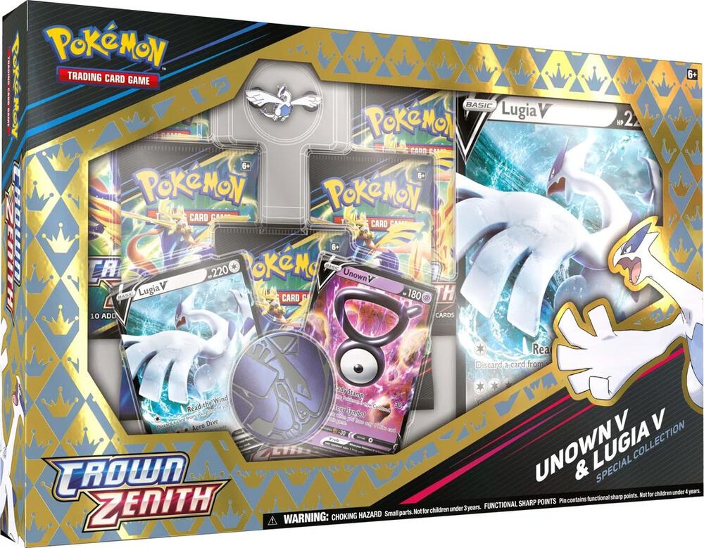 Sword & Shield Crown Zenith Special Collection - Unown V & Lugia V