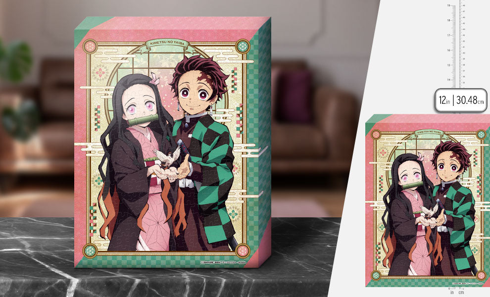 Demon Slayer - Tanjiro & Nezuko - Artboard Jigsaw Puzzle