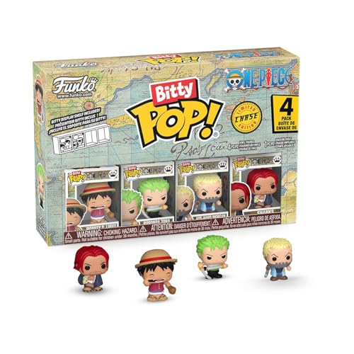 Bitty Pop One Piece Luffy 4 Pk