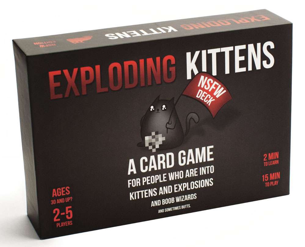 Exploding Kittens NSFW Edition