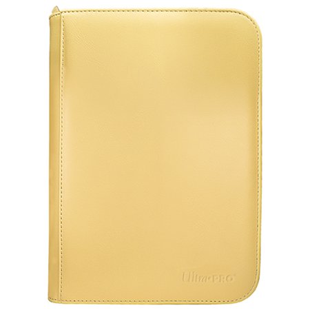 Pro-Binder 4 pocket Zippered Vivid Yellow