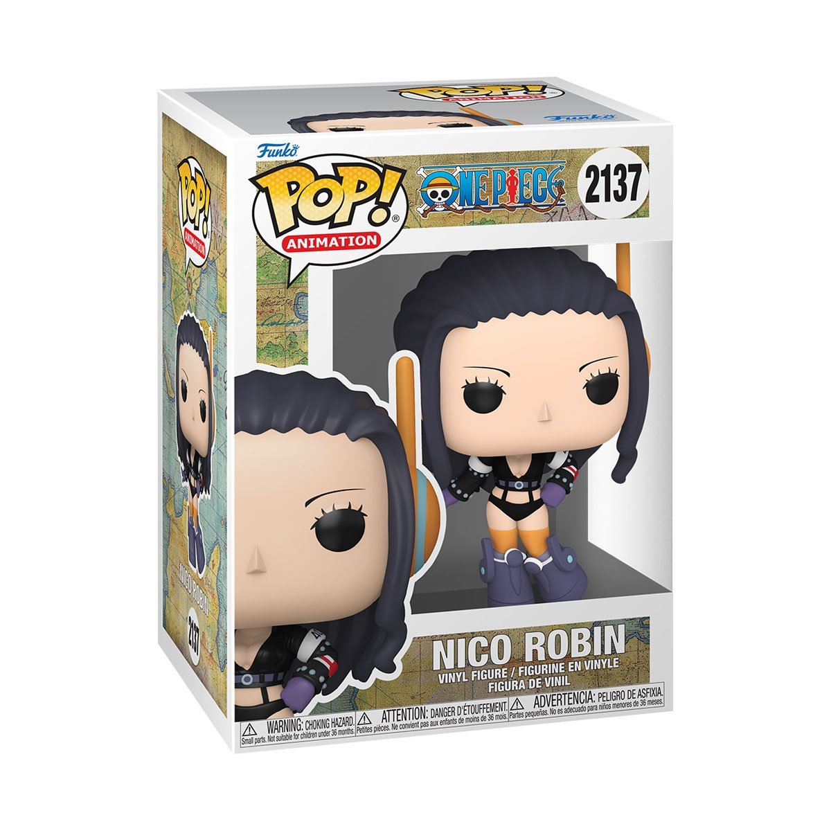 Pop Animation One Piece S11 Nico Robin Egg Figure