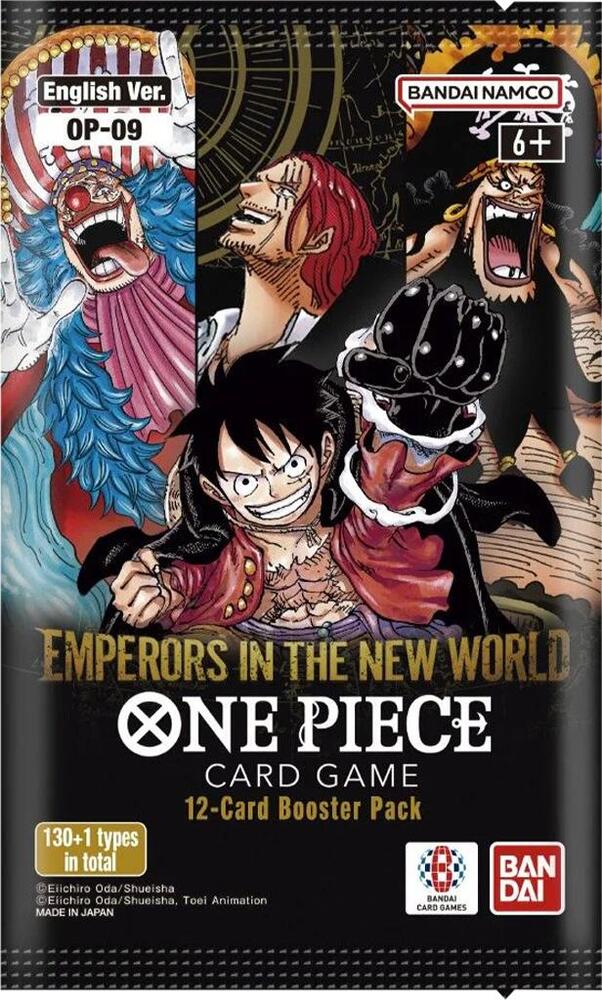 One Piece TCG Emperors In The New World (4 Emperors) OP 09 Booster Pac