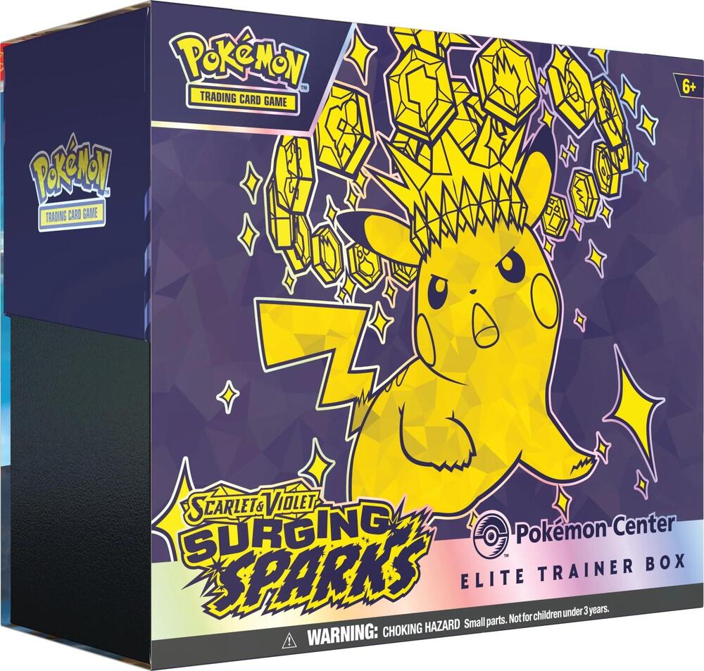Scarlet & Violet - Surging Sparks - Elite Trainer Box - Pokemon Center Edition