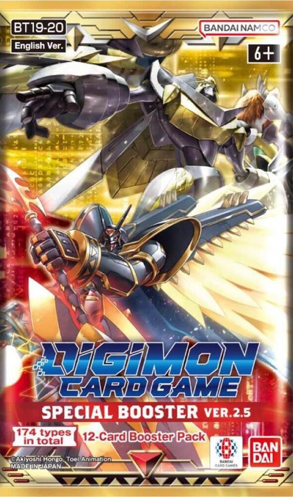Digimon TCG: Special Booster V2.5 Pack (BT 19-20) Digimon TCG: Special Booster V2.5 Pack (BT 19-20)