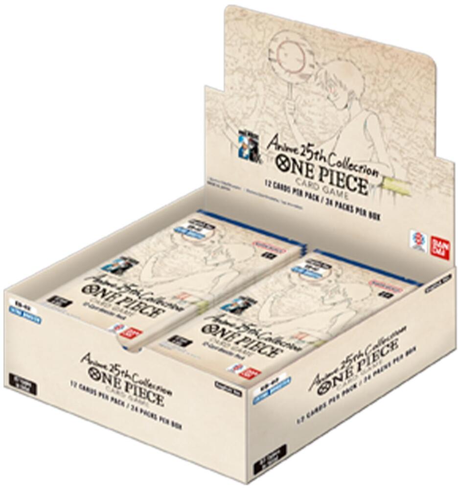 tcg one piece booster box Extra Booster: Anime 25th Collection (EB-02) Serial:Wave4Tier3 - 20pack sun-moon_full-metal-wall-sm9b This fantastic set includes Gouki Deck & Combos