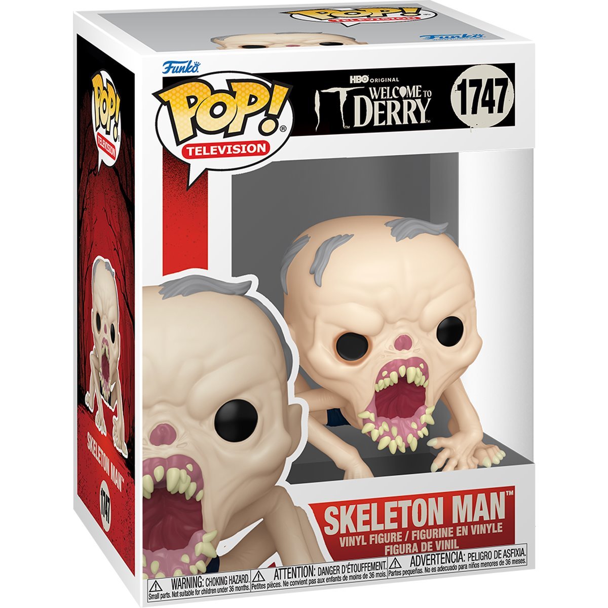 Pop TV Welcome To Derry Skeleton Man Figure