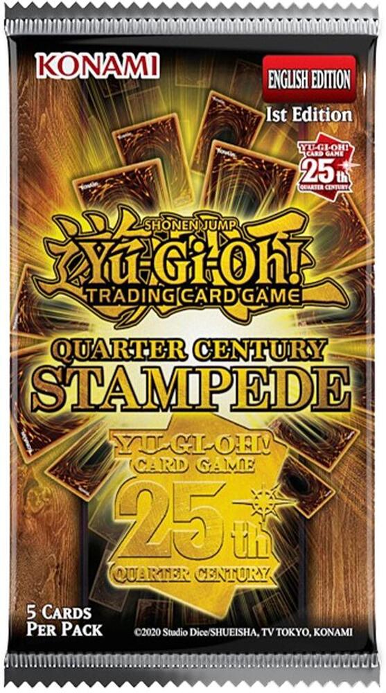 Yu-Gi-Oh! Quarter Century Stampede Booster Pack