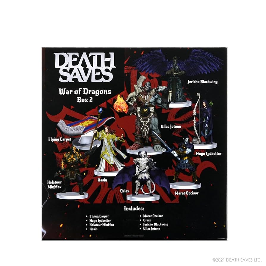 Death Saves - War of Dragons Box 2