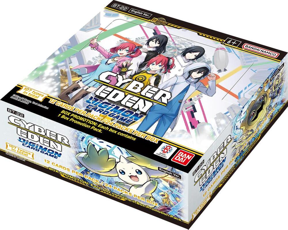 Digimon TCG: Cyber Eden Booster Display (24) (BT22)