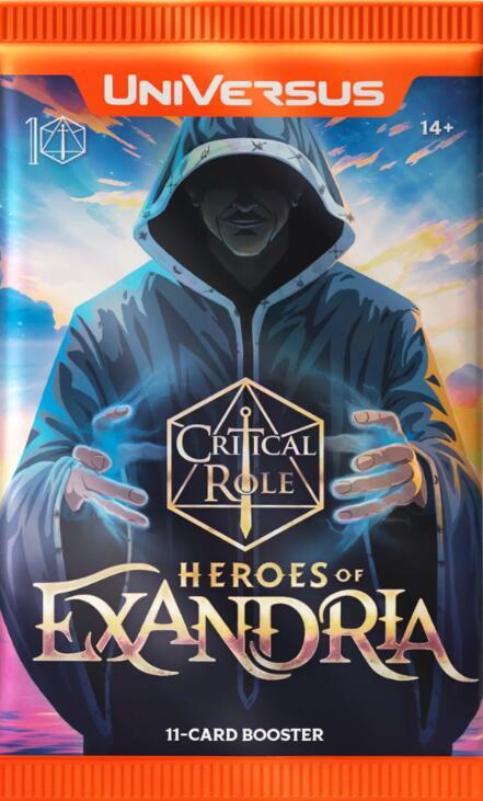 UniVersus CCG: Critical Role - Heroes of Exandria Booster Pack