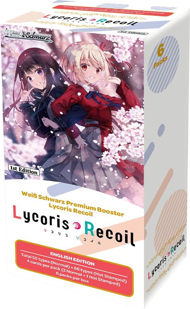 Weiss Schwarz: Lycoris Recoil Premium Booster Box