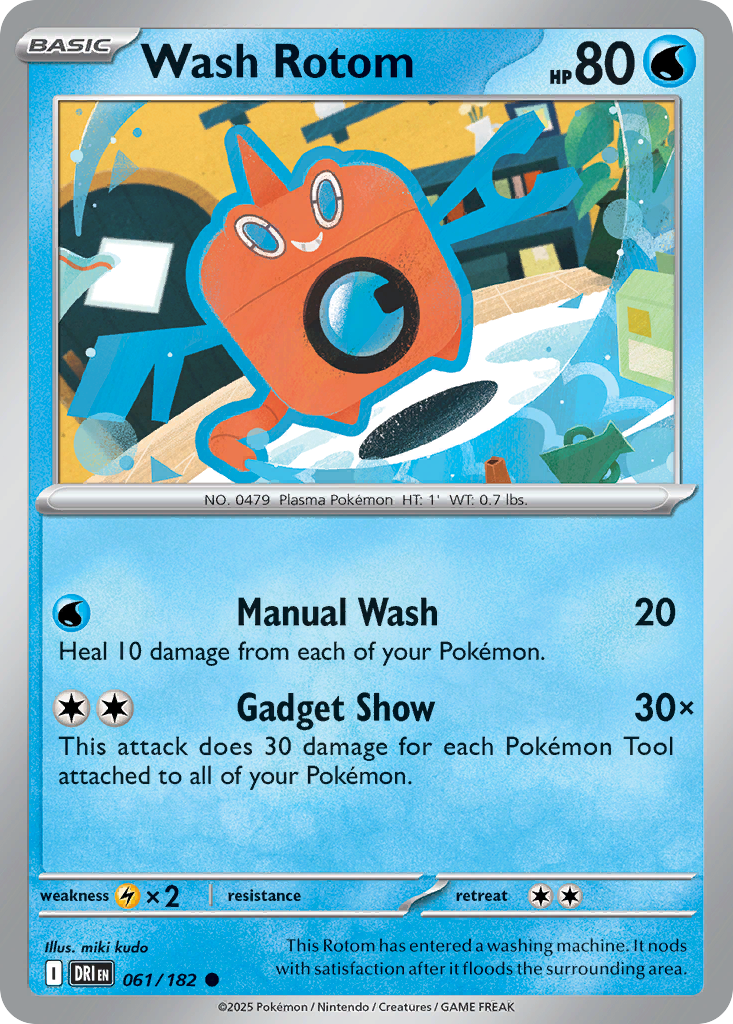 Wash Rotom - 061/182