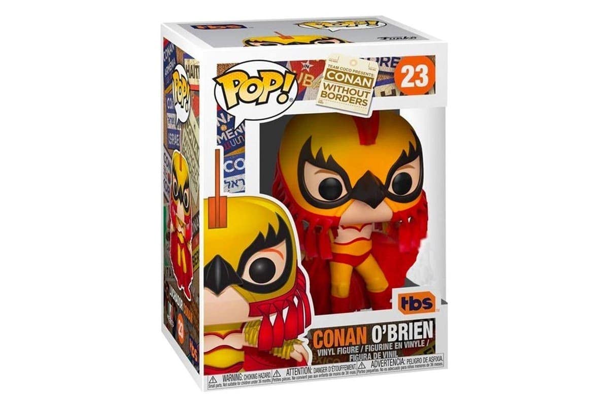 Funko POP! Conan Without Borders - Conan O'Brien (Luchador) (GameStop Exclusive)