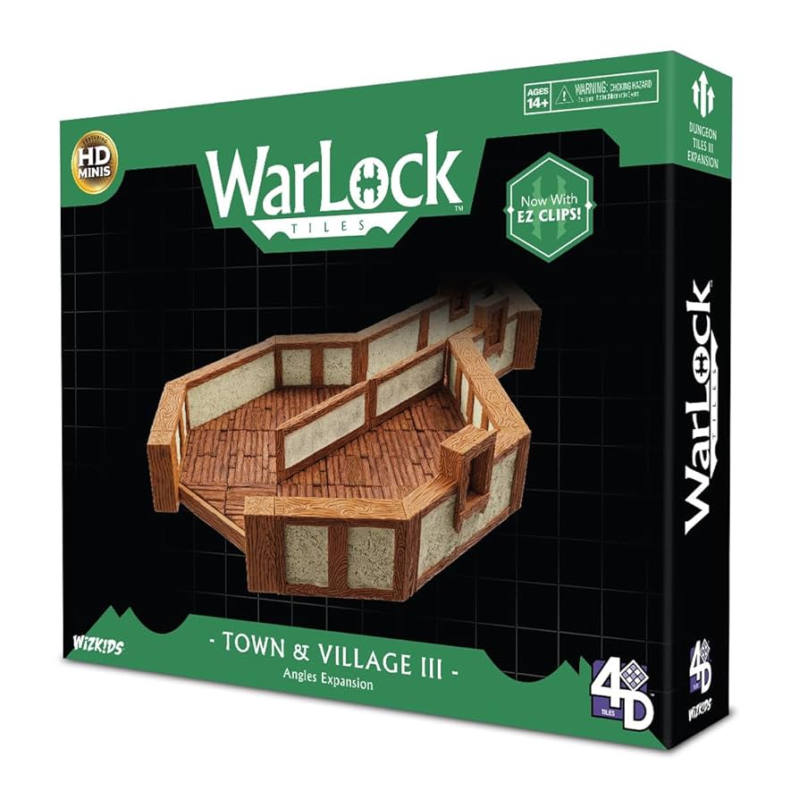 Warlock Tiles - Town & Village III (Angles Expansion)