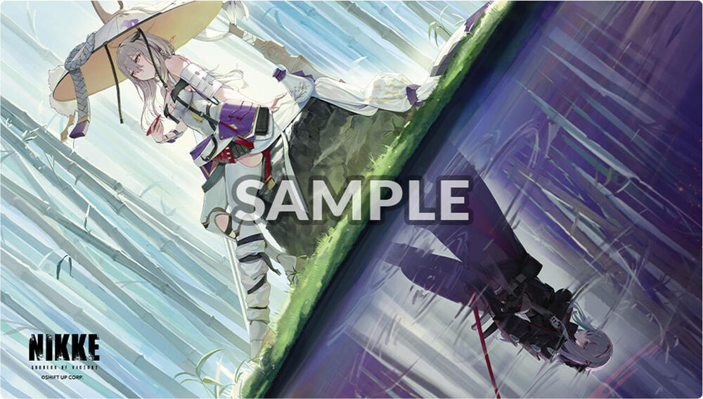 Bushiroad Supplies Rubber Playmat Vol. 9: GODDESS OF VICTORY: NIKKE Design A: NEW YEAR, NEW SWORD - Scarlet