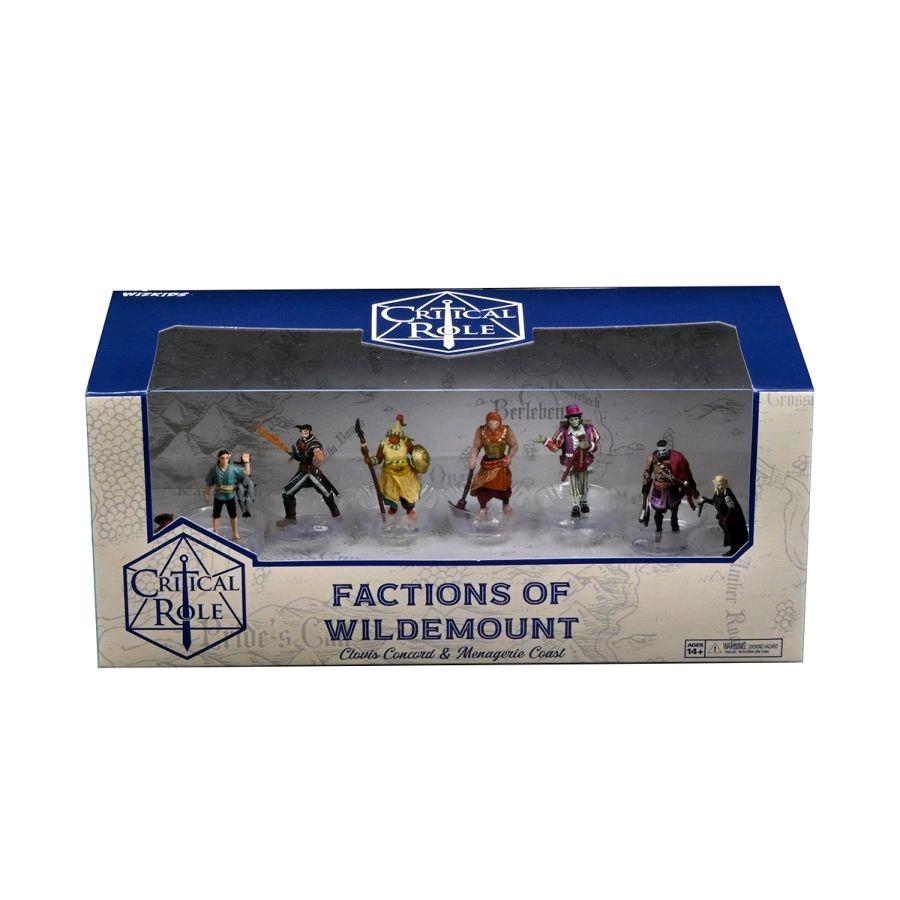 Critical Role: Factions of Wildemount Minis Clovis Concord & Menagerie Coast