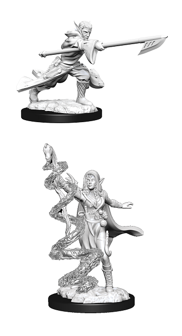 MTG UNPAINTED MINIS WV1 JORAGA WARCALLER ELVES